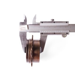 Кассета-трещотка Shunfeng, фривил, 1/2"x1/8", 14T, резьба 1.37", стальная, коричневая