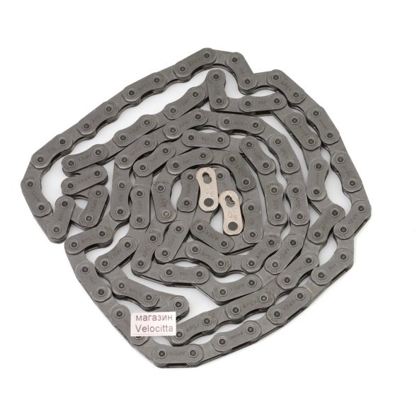 Цепь велосипедная Sram Apex D1 Flattop, 12 скоростей, 120 звеньев, замок цепи