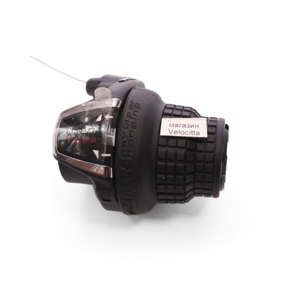 Велосипедный переключатель Shimano Tourney SL-RS35, грипшифт, правый, 7 скоростей, трос 2050 мм