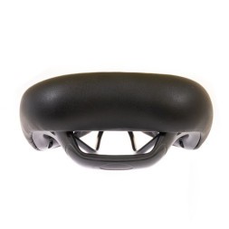 Велоседло Hogger SDHG60190R0BK, 260x190 мм, комфорт, рифленое, Black