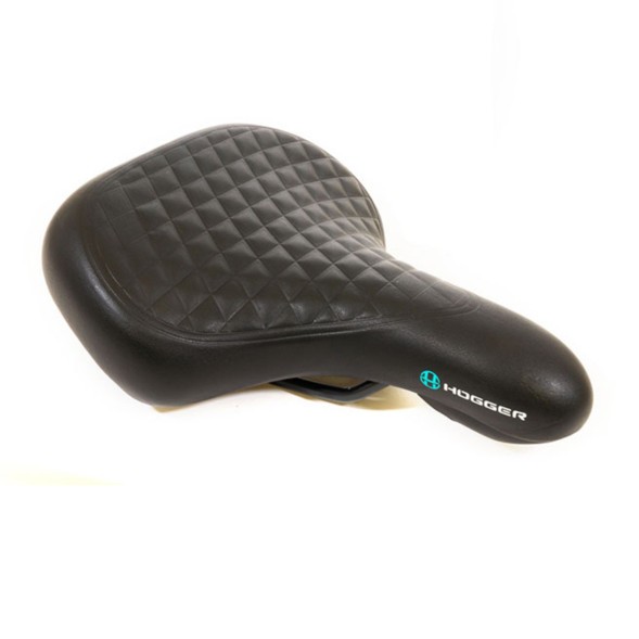 Велоседло Hogger SDHG60190R0BK, 260x190 мм, комфорт, рифленое, Black