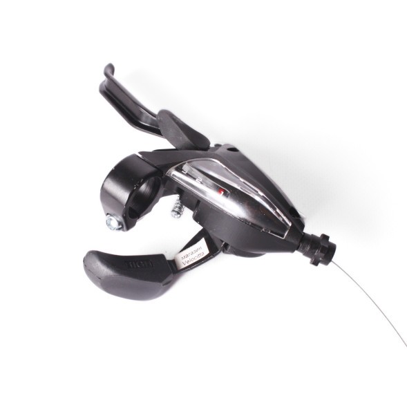 Переключатель велосипедный Suangin, левый, 3 скорости, для ST-EF500, шифтер+тормозная ручка, черный