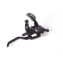 Переключатель велосипедный Suangin, левый, 3 скорости, для ST-EF500, шифтер+тормозная ручка, черный