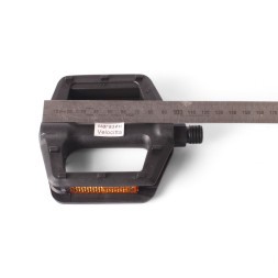 Педали велосипедные Feimin FP-803, для MTB, ось 9/16", 96x96 мм, с отражателями, широкие