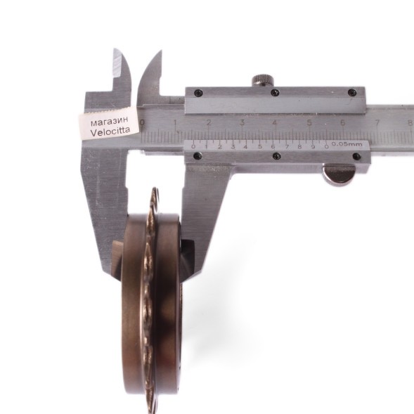 Кассета-трещотка велосипедная Shunfeng, фривил, 1/2&amp;quot;x1/8&amp;quot;, 16T, резьба 1.37&amp;quot;, сталь, коричневый