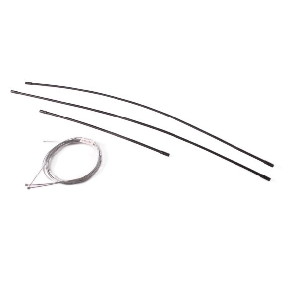 Комплект тросов переключения, с рубашкой, передн.+задн, черный