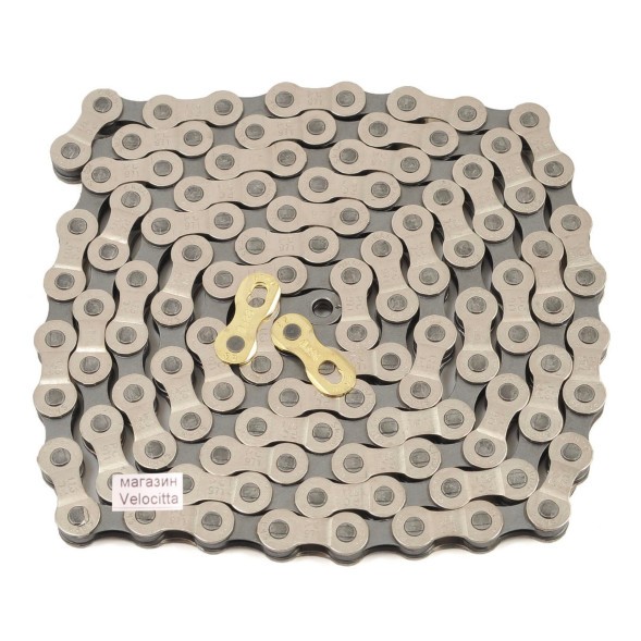 Цепь велосипедная Sram PC-971, 9 SP, 114 звеньев, с замком