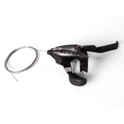 Шифтер с тормозной ручкой Suangin, правый, 7 скоростей, совместим Shimano ST-EF500, черный