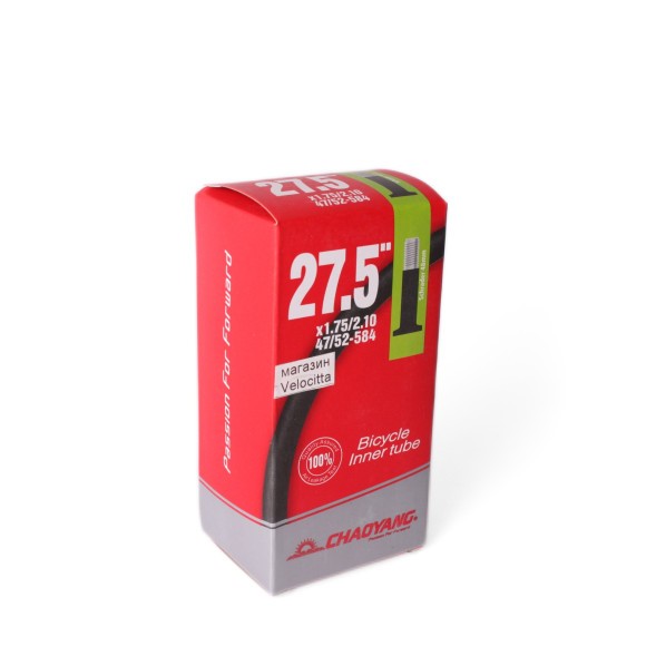 Камера велосипедная Chaoyang 27,5&amp;quot;x1,75/2,35(2.125), -48 мм AV