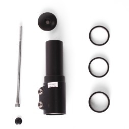 Удлинитель штока вилки Kenli KL, алюминий, 1-1/8&amp;quot;х115 мм, болт 135 мм, 4 спейсера (10 ммх2 шт., 5 ммх2шт.), черный