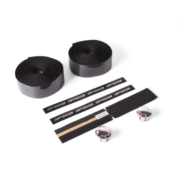 Лента на руль для велосипеда FSA Ultra Cork, черный