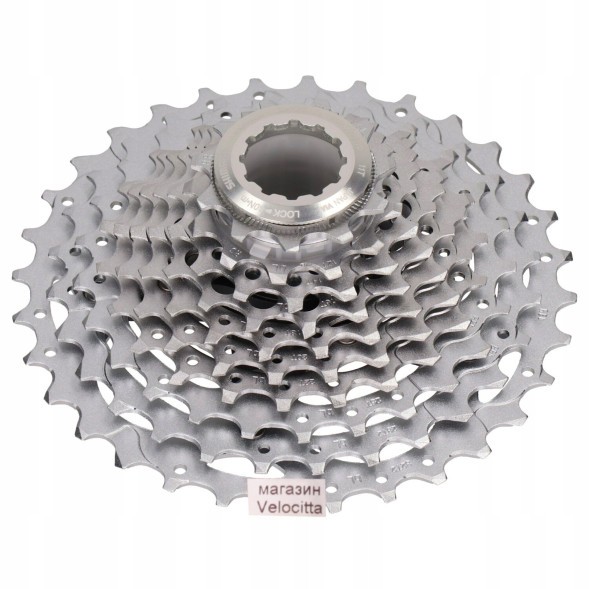 Кассета Shimano Deore XT CS-M771, 10 скоростей, зубья 11-32