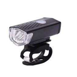 Фара передняя Raypal RPL-2255, CREE LED, USB кабель, аккумулятор 800 mAh, 300 lumens, 3 режима освещения, черный