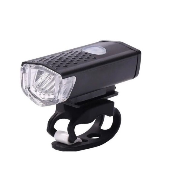 Фара передняя Raypal RPL-2255, CREE LED, USB кабель, аккумулятор 800 mAh, 300 lumens, 3 режима освещения, черный