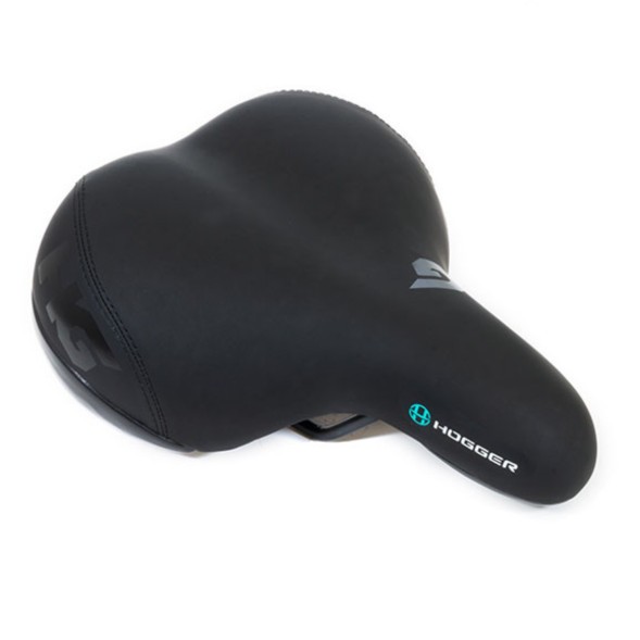 Седло велосипедное Hogger SDHG50205S0BK, 250x205 мм, комфорт, унисекс, на пружинах, блистер