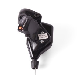 Шифтер велосипедный Saiguan KD-71-3SI, левый, 3 скорости, триггер, с тросом, черный