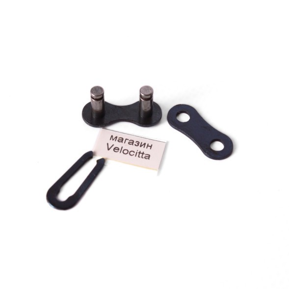 Замок для велосипедной цепи, собранный