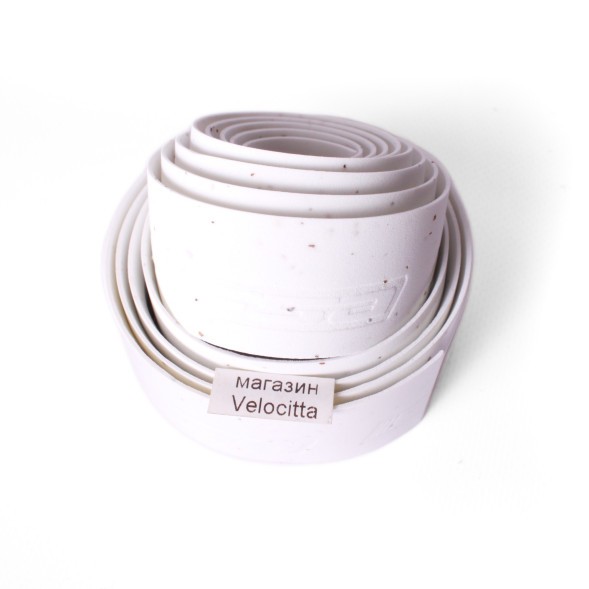 Обмотка велоруля FSA Ultragel Cork, белая