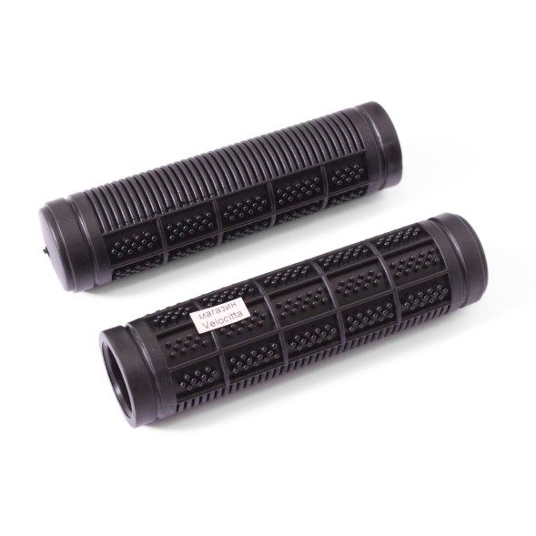 Грипсы велосипедные SR-18, 120 мм, резиновые, черный