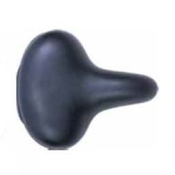 Велоседло Hogger SDHG50215E0BK, 250x215 мм, Comfort, унисекс, эластомер, Черное