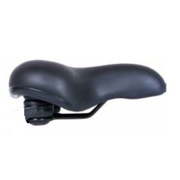 Велоседло Hogger SDHG50215E0BK, 250x215 мм, Comfort, унисекс, эластомер, Черное