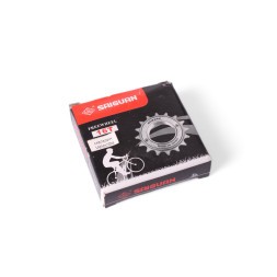 Кассета-трещотка для велосипеда Saiguan, 16T, 1/2&amp;quot;x1/8&amp;quot;, резьба 1.37&amp;quot;, коричневая