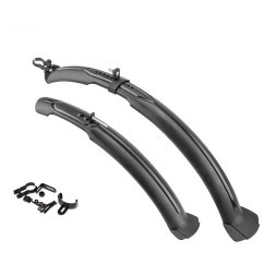 Комплект крыльев удлиненных XGNB-041, 24&amp;quot;-27.5&amp;quot;, пластик, регулируемые, Black