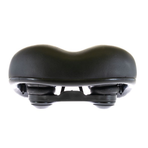 Седло велосипедное Hogger SDHG55208E0BK, 255x208 мм, комфорт, унисекс, эластомер, Black