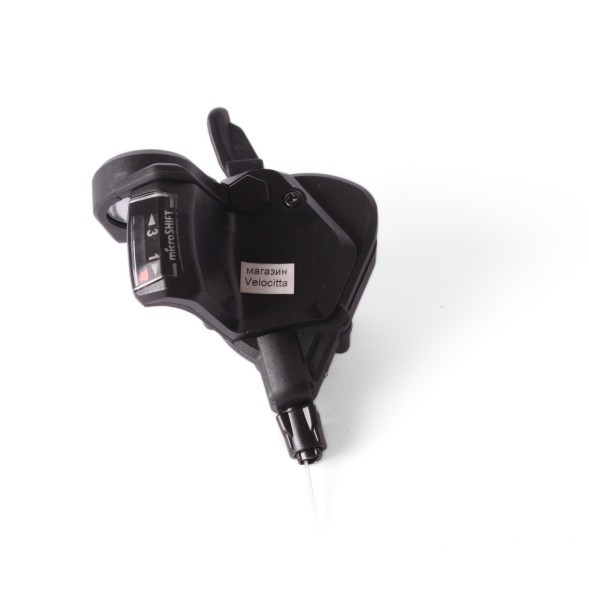 Велосипедный шифтер Microshift TS39-3L, 3 скорости, левая, с тросом