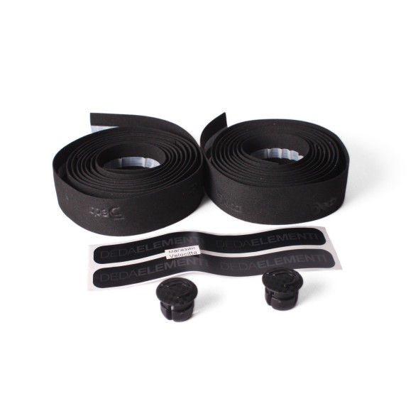 Обмотка для велоруля Deda Tape, Elementi Night black, клеевая основа, длина 180 см.