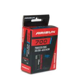 Камера Arisun U011001, Standard, 700x35/50C (35/50-622/630) AV-33 мм, бутил 0.9 мм, Box
